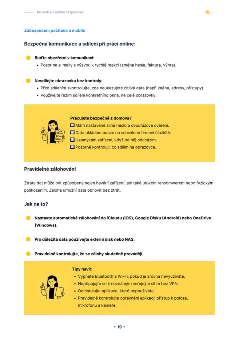 Digital Security Guide, page 19