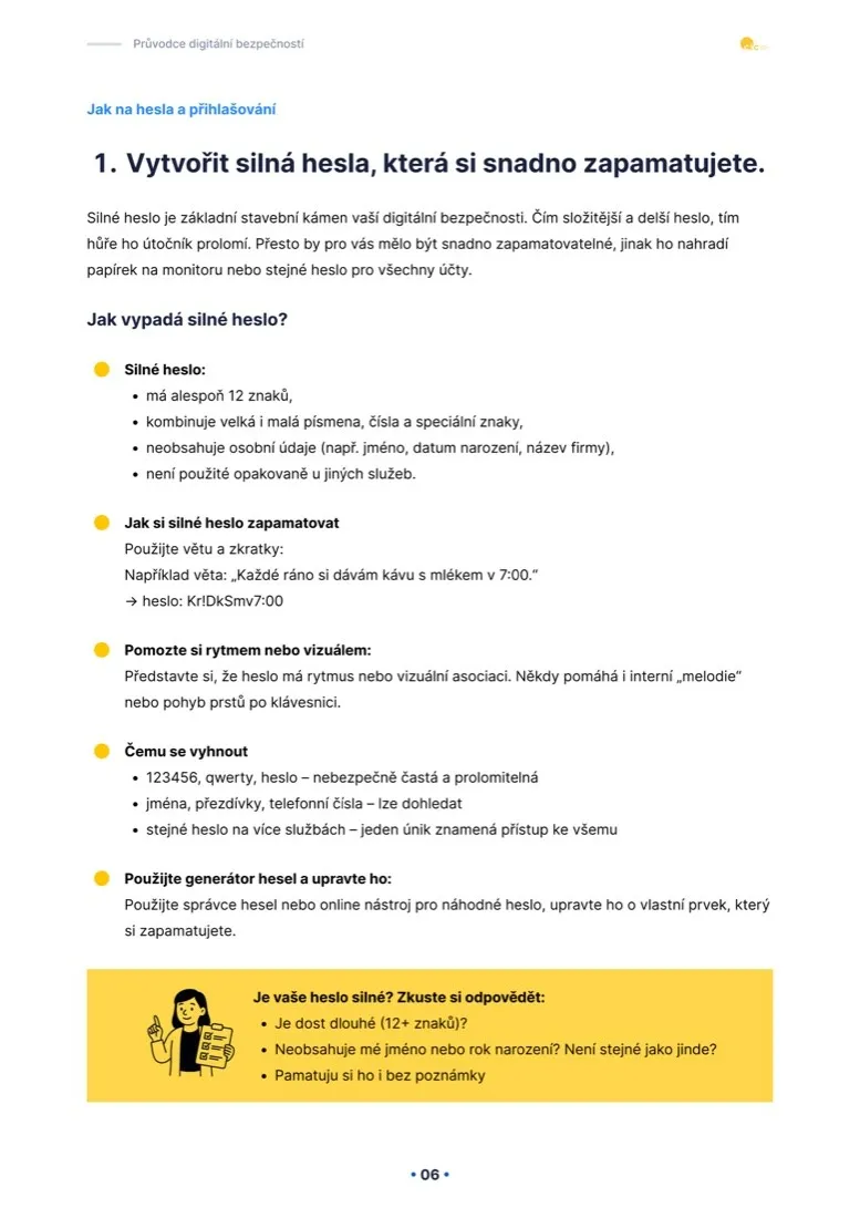 Digital Security Guide, page 6