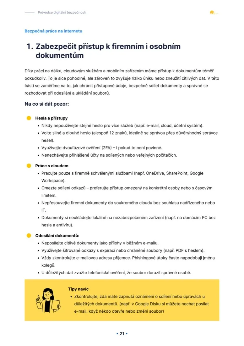Digital Security Guide, page 21