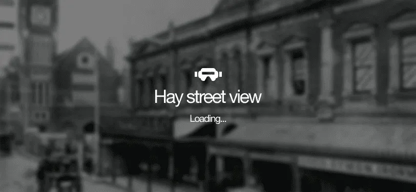 Hay Street view loading